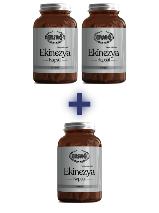 ECHINACEA-KAPSEL (KAUF 2, ERHALTE 1 GRATIS)