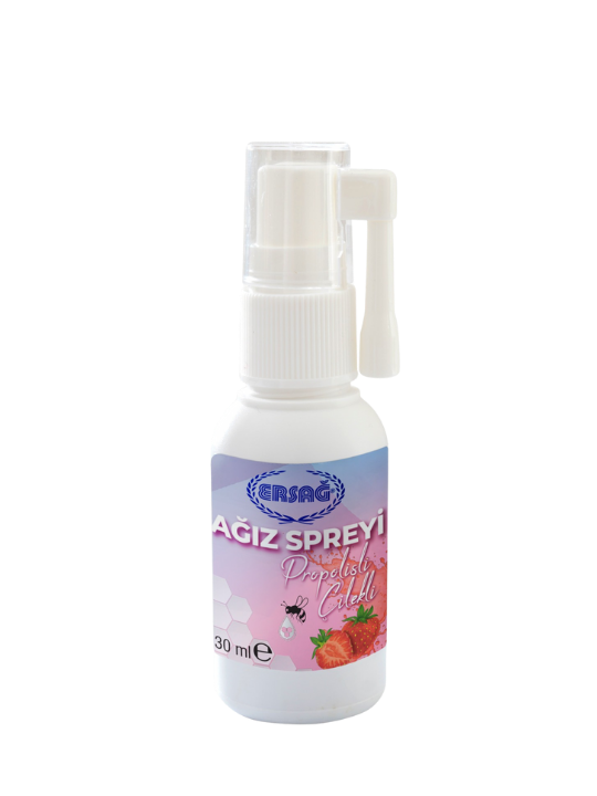 СПРЕЙ С ПРОПОЛИСОМ И КЛУБНИКОЙ 30 МЛ.